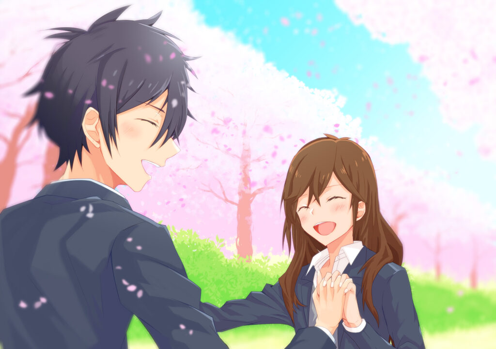 ホリミヤより堀京子と宮村伊澄